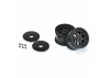 ProLine Showtime Sprint Car 2.2 Hex Black Rear Wheels (2)