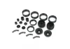 ProLine Carbine 1.9 Black Internal Beadloc Dually Wheels (2)