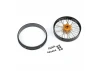 1/4 Pro-Spec Aluminium V2 Bead Front Wheel Black/Gold (1): (2)