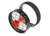 1/4 Pro-Spec Aluminium V2 Bead Rear Wheel Black/Red (1): Prom