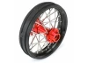 1/4 Pro-Spec Aluminium V2 Bead Rear Wheel Black/Red (1): Prom