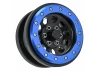 ProLine 1:6 Steelies Stamped Steel 2.9 Dual Offset SCX6 Wheels Blue