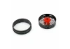 1/4 Pro-Spec Aluminium V2 Bead Front Wheel Black/Red (1): Pro