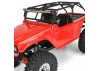1:10 1979 Toyota Land Cruiser FJ40 Clear Body/Cage 12.3 WB