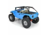 1:10 1979 Toyota Land Cruiser FJ40 Clear Body/Cage 12.3 WB