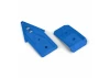 Bash Armor Front/Rear Skid Plates (Blue) for ARRMA 3S