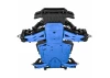Bash Armor Rear Suspension Arms (Blue) for ARRMA 3S Vehicles