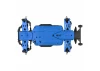 Bash Armor Rear Suspension Arms (Blue) for ARRMA 3S Vehicles