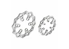 1/4 Euro Style Steel F/R Brake Rotor Set: Promoto-MX/SM