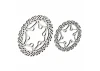 1/4 YZ Style Steel F/R Brake Rotor Set: Promoto-MX/SM
