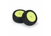 ProLine Mini-B Prism Tyres Mounted On Yellow Wheels Rear