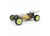 ProLine Mini-B Wedge Tyres Mounted On Yellow Wheels Front
