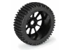 ProLine Gladiator M2 Tyres Pre Mounted on Black Mach 10 1:8 Buggy Wheels (2)