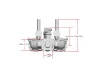 Stinger Engines 125cc Twin Cylinder 2-Stroke Petrol Engine