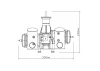 Stinger Engines 185cc Petrol 2 Stroke Twin Cylinder Engine