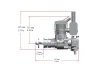 Stinger Engines 20cc Single Cylinder Rear Exhaust 2-Stroke Petrol Engine