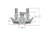Stinger Engines 40cc Twin Cylinder 2-Stroke Petrol Engine