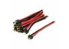 Pigtail Connector Pack, HCT Male, 4in (10)