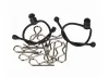 Body Clip Retainer, Black (2)