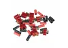 Radient Deans Pairs including Heat Shrink (5pcs)