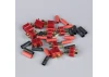 Radient Deans Pairs including Heat Shrink (5pcs)