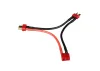 Deans Series Y Connector - 14AWG - 100mm
