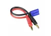 Radient Charge Lead, 4mm Bullet to EC5 Male,12AWG, 150mm (ESC End)