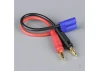 Radient Charge Lead, 4mm Bullet to EC5 Male,12AWG, 150mm (ESC End)