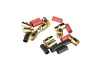 Radient 8.0mm Gold Connector Pairs including Heat Shrink (5pcs)