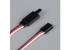Radient Futaba HD Extension Lead with Clip 500mm