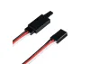 Radient Futaba HD Extension Lead with Clip 1000mm