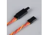 Radient JR Twisted HD Extension Lead with Clip 500mm