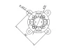 Radient Brushless Motor 3530 1100KV (2-4S)