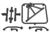 RPM Spare Tyre Carrier for Traxxas Slash 2WD / 4X4