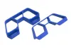 RPM Nerf Bars for Traxxas Slash LCG 4X4/Rally - Blue