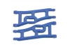 RPM Wide Front A Arms for Electric Rustler / Stampede - Blue