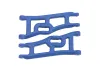 RPM Wide Front A Arms for Electric Rustler / Stampede - Blue
