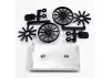 RPM 1:10 Mock Radiator And Fans