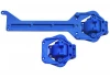 RPM Front + Rear Upper Chassis Diff Covers Latrax Teton/Rally