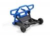 RPM Rear Bumper For Traxxas Elec Rustler 2WD - Blue