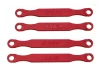 RPM BL2 Camber Link Set For Traxxas 4WD Vehicles - Red