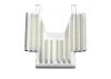 RPM Crash Structure (Radiator) For Losi Promoto Dyeable White