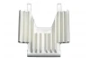 RPM Crash Structure (Radiator) For Losi Promoto Dyeable White