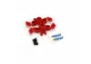 RPM Axle Carriers For Traxxas 1:16 Slash/E-REVO (Replaces TRX7034) - 1 Pair - Red
