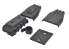 RPM Chrome Mock Intake and Blower Set - Black
