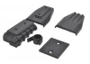 RPM Chrome Mock Intake and Blower Set - Black