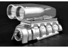 RPM Chrome Shotgun Style Mock Intake + Blower