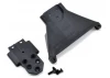 RPM Front Bulkhead for Slash 4x4 LCG Chassis (TRX-7430) - Black