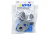 RPM Hybrid Gearbox Housing and Rear Mounts - Fits Traxxas 2WD Slash/Stampede/Rustler/Bandit - Blue