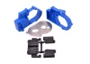 RPM Hybrid Gearbox Housing and Rear Mounts - Fits Traxxas 2WD Slash/Stampede/Rustler/Bandit - Blue